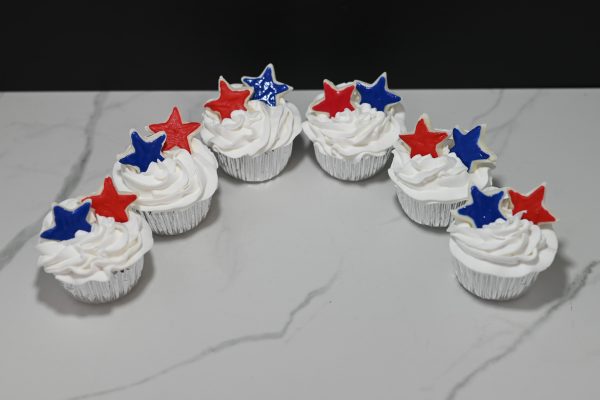 4th of July Frosted Cupcakes (Set of 6)