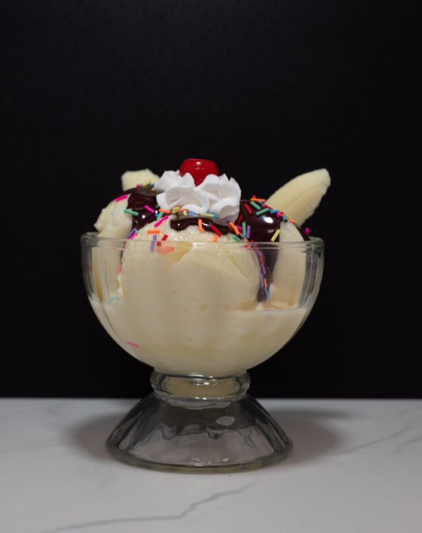 Deluxe Banana Sundae with Sprinkles-1