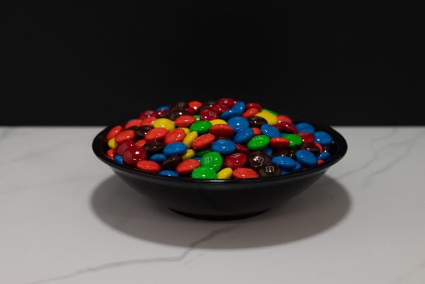 Small Bowl of M&M's