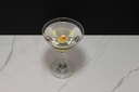 Martini Glass with Olive