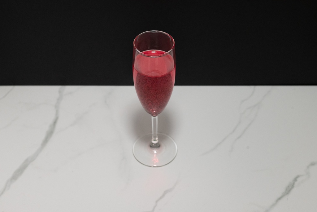 Pink Champagne Glass