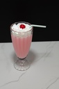 Strawberry Milkshake with Cherry