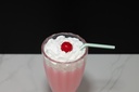 Strawberry Milkshake with Cherry