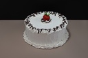 Large Vanilla Frosted Cake