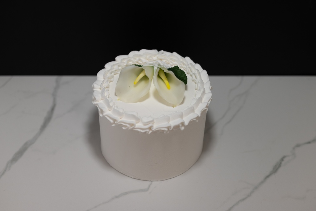 Small Single Layer Wedding Cake