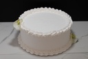 Large Single Layer Wedding Cake