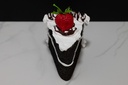 Vanilla Frosted Cake Slice