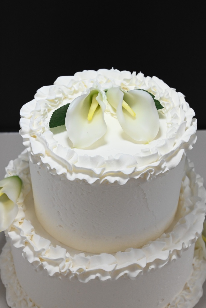 Two Tier Wedding Cake