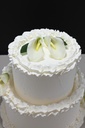 Two Tier Wedding Cake
