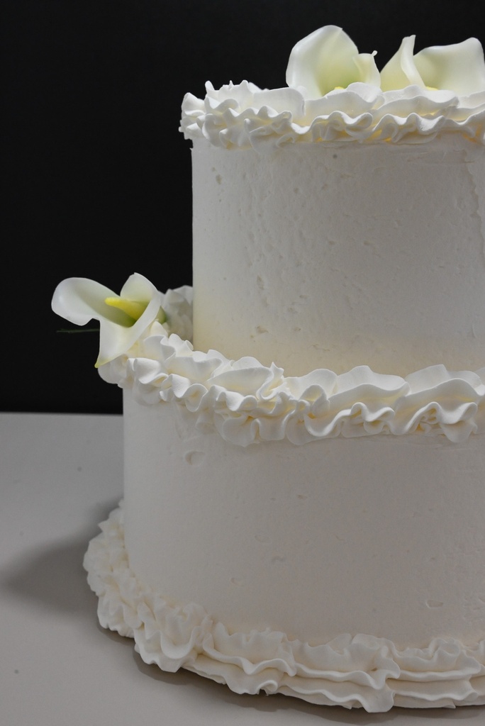 Two Tier Wedding Cake