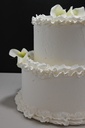 Two Tier Wedding Cake