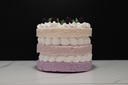 Triple Layer Blackberry Cake