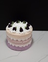 Triple Layer Blackberry Cake