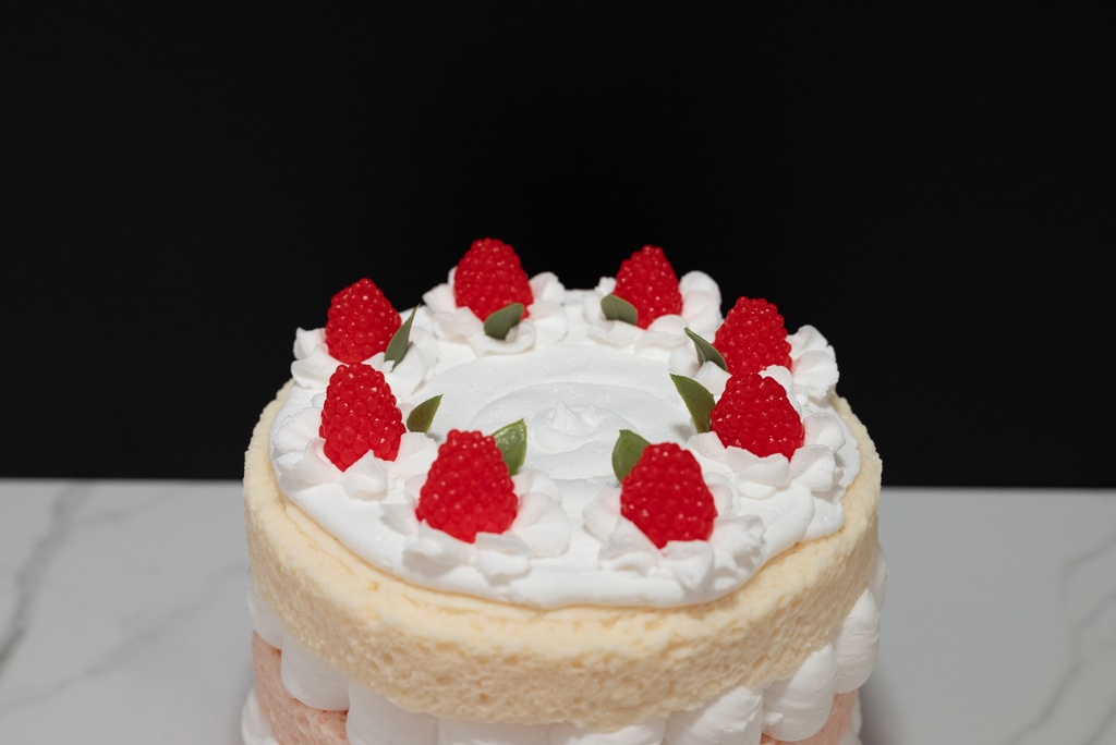 Triple Layer Raspberry Cake