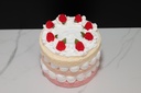 Triple Layer Raspberry Cake