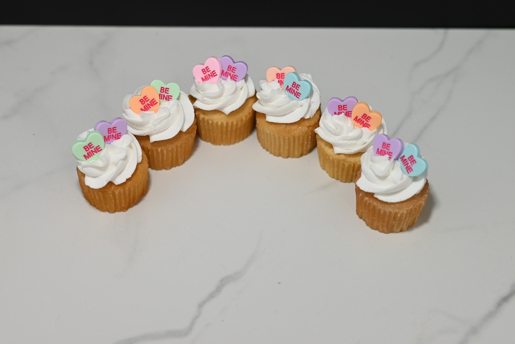 Mini Valentine Cupcakes (Set of 6)