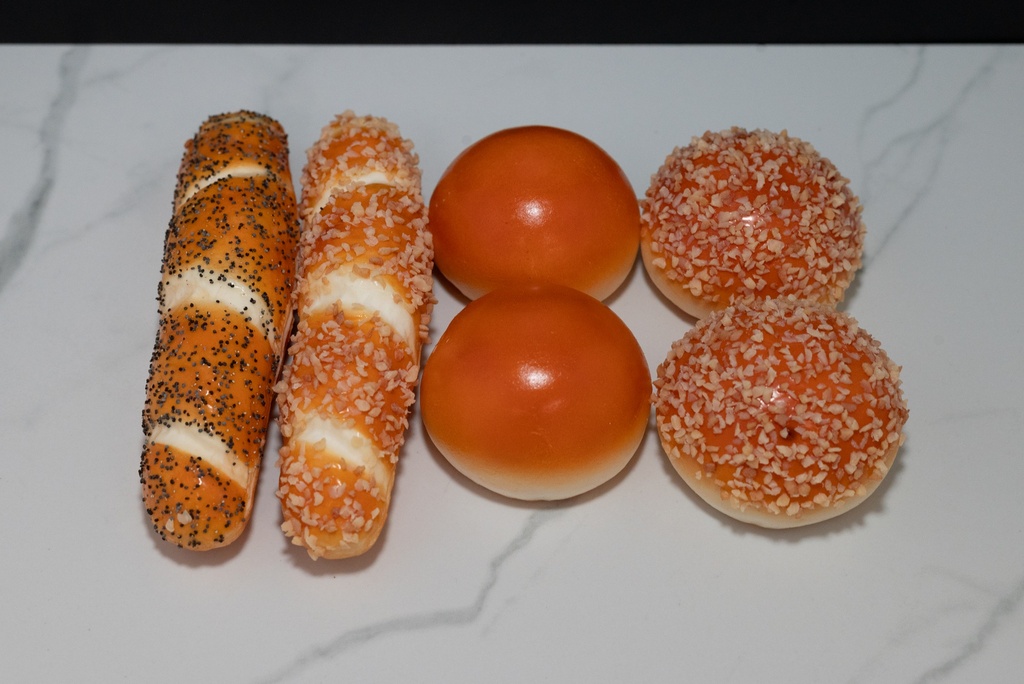 Bread Rolls and Breadsticks (Set of 6)