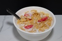 Cereal Bowl - Cornflakes with Strawberries