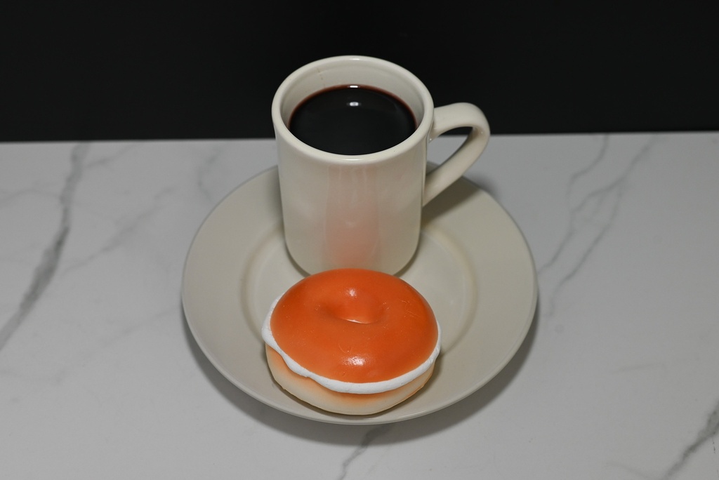 Cup of Coffee with Bagel
