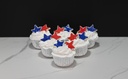 4th of July Frosted Cupcakes (Set of 6)