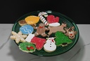 Assorted Christmas Cookies (Set of 12)