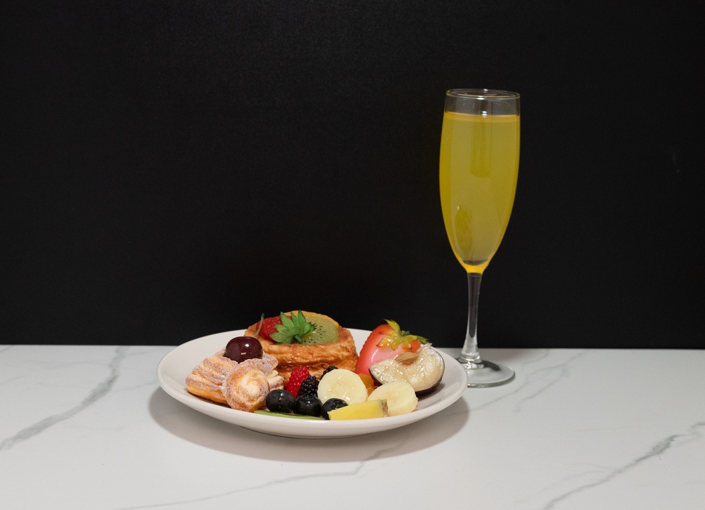 Continental Breakfast with Mimosa