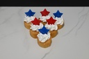 Mini 4th of July Cupcakes (Set of 6)