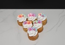 Mini Valentine Cupcakes (Set of 6)