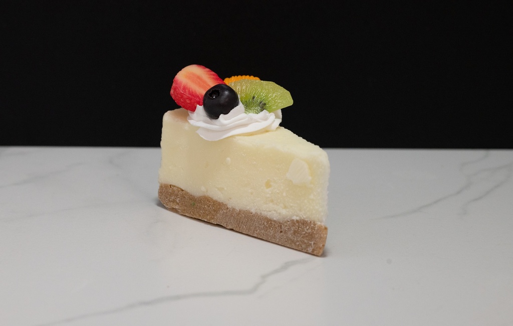 Mixed Fruit Cheesecake Slice