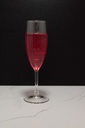 Pink Champagne Glass