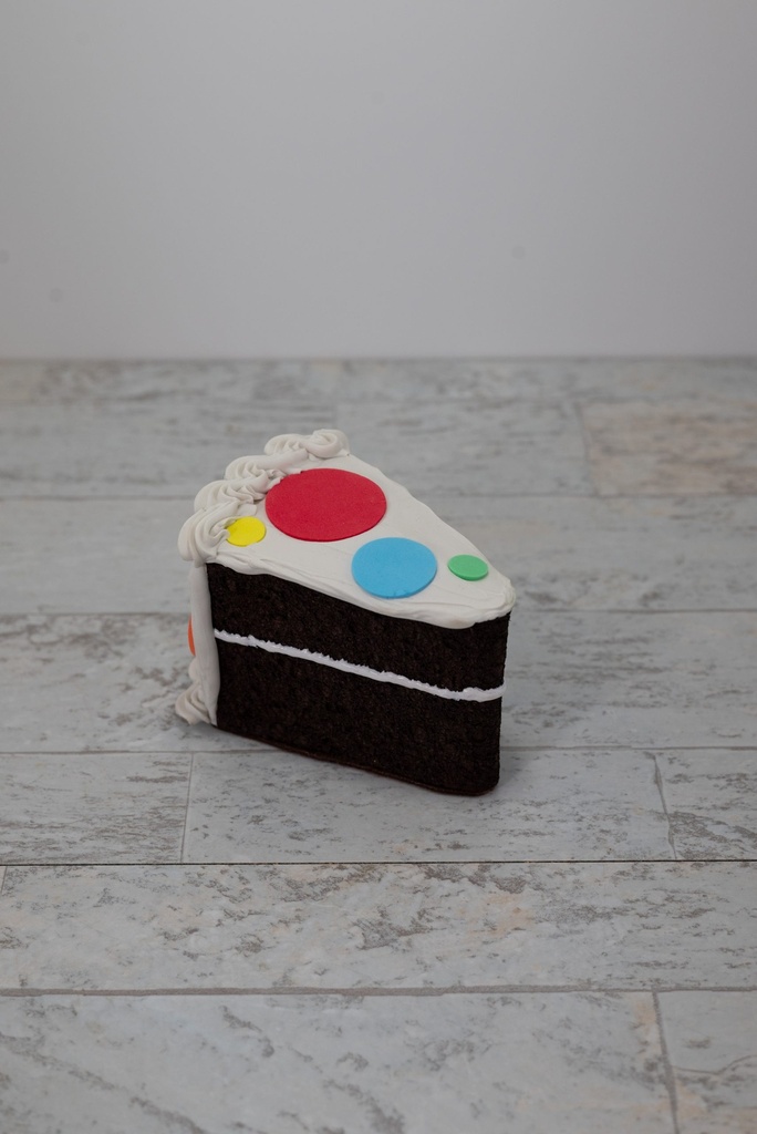 Slice of Polka Dot Cake (Discontinued Style)