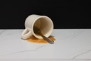 Spilled Coffee Mug with Spoon