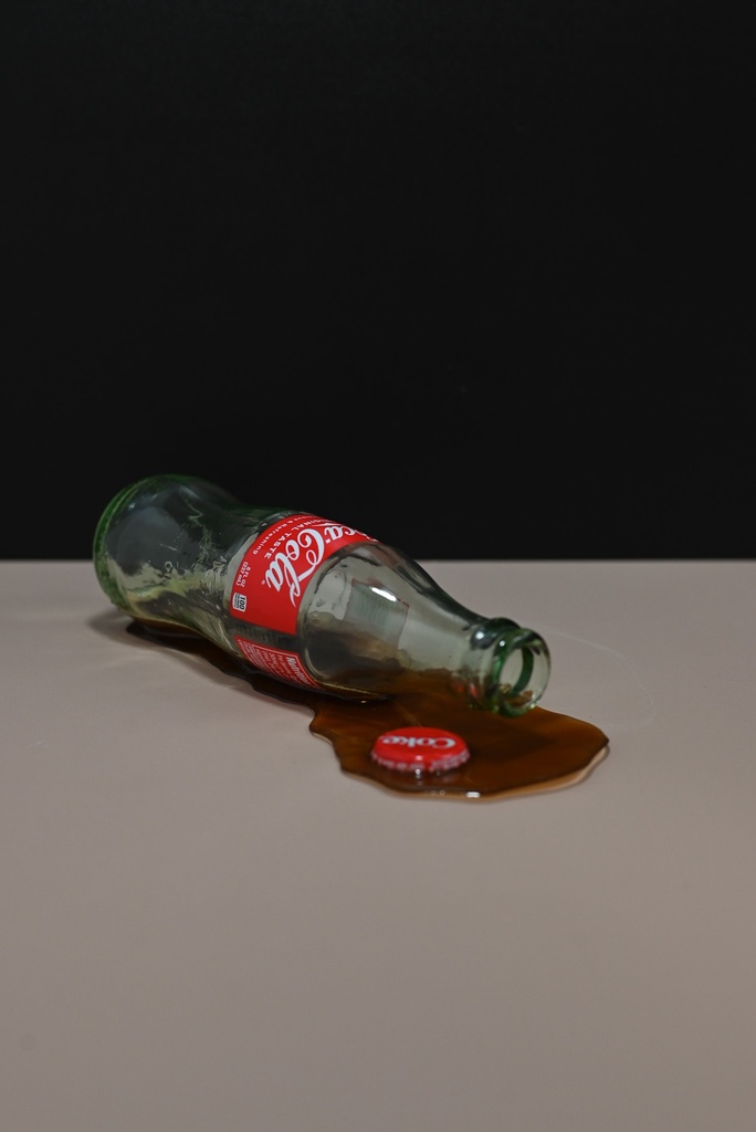 Spilled Coke Bottle