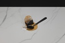Spilled Tea with Spoon and Tea Bag