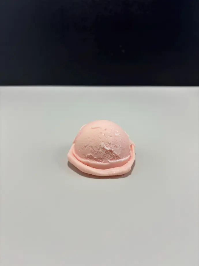 Strawberry Ice Cream Scoop