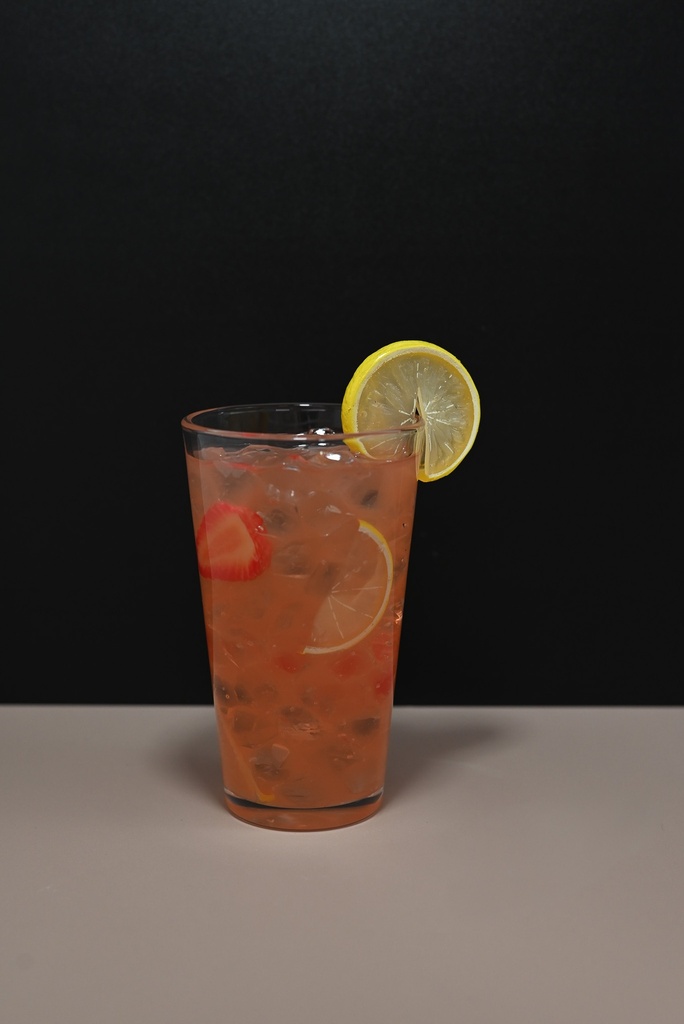 Strawberry Lemonade Glass