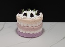 Triple Layer Blackberry Cake