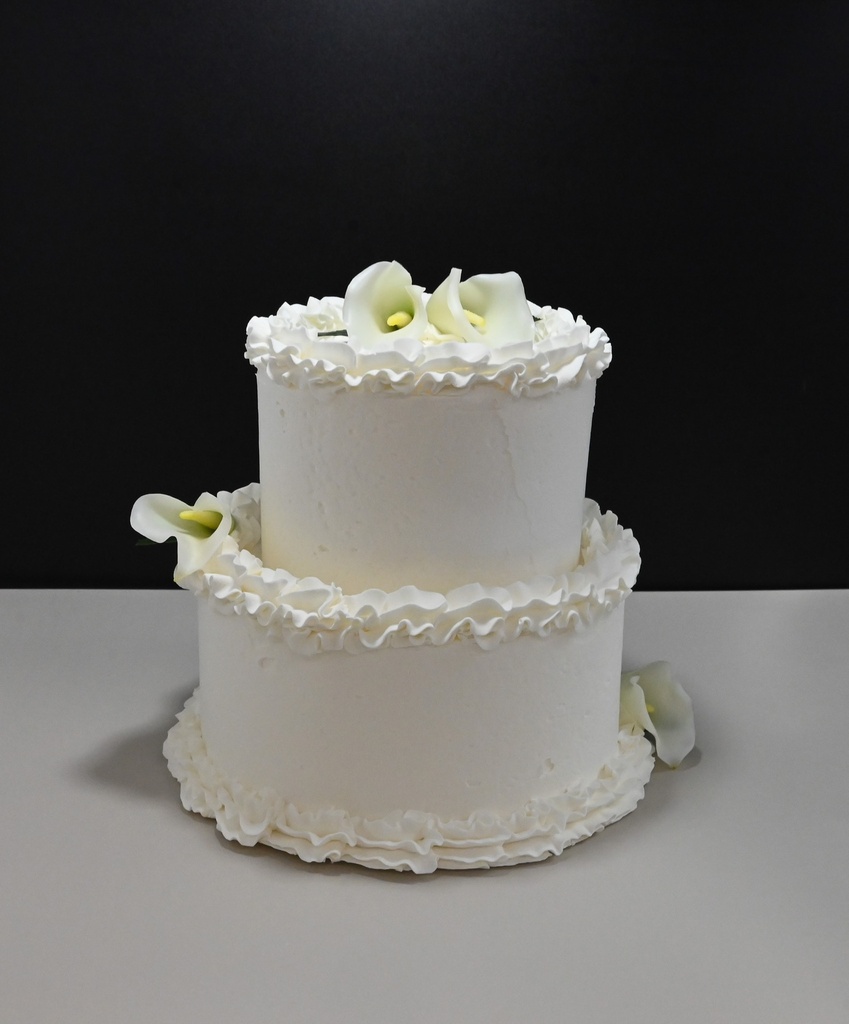 Two Tier Wedding Cake