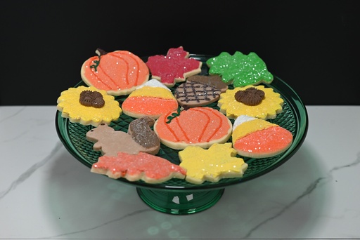 Assorted Fall Cookies (Set of 12)