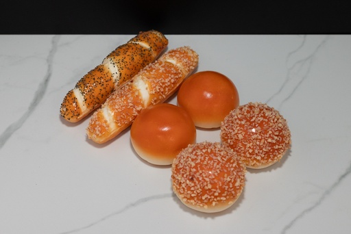 [957] Bread Rolls and Breadsticks (Set of 6)