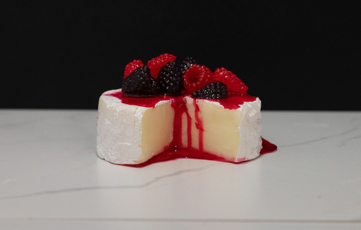Brie Cheese Round With Berries