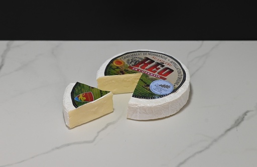 Camembert Cheese Round with Wedge