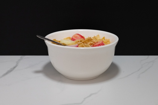 [607-SB] Cereal Bowl - Cornflakes with Strawberries and Bananas