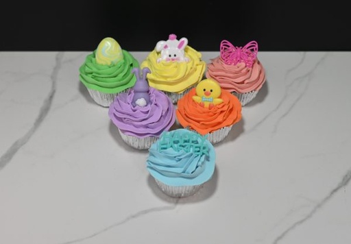 [339] Easter Cupcakes - Set of 6