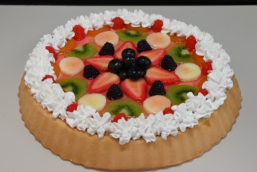 [106] Large Mixed Fruit Tart