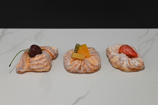 [919] Mini Fruit Danishes (Set of 3)