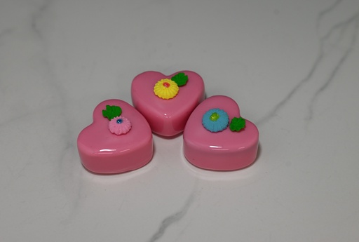 [270] Pink Heart Petit Fours (Set of 3)