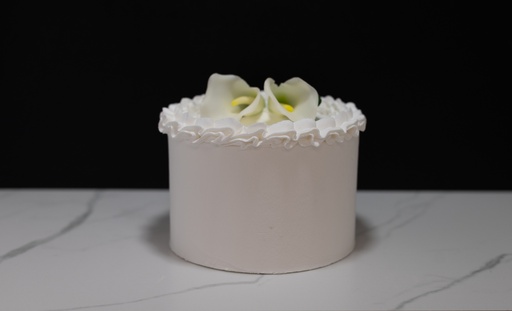 [313A] Small Single Layer Wedding Cake