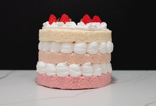 [321] Triple Layer Raspberry Cake