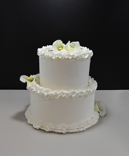 [315] Two Tier Wedding Cake